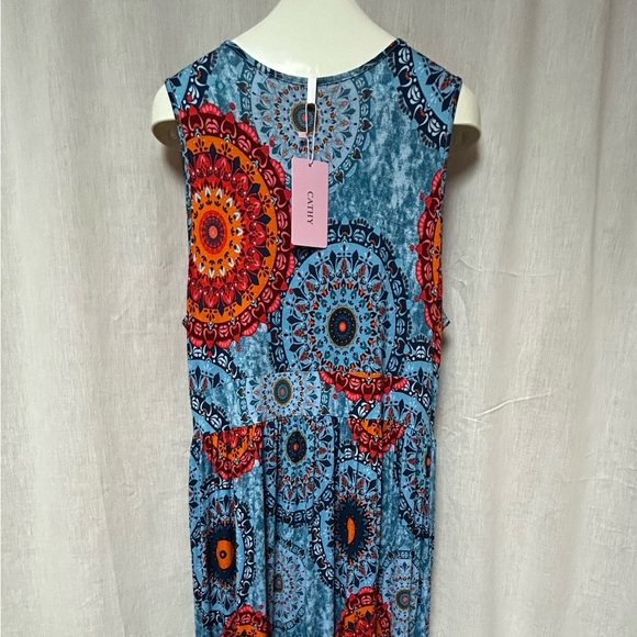 Cathy Dresses & Skirts - Maxi dress sleeveless NWT Cathy 3XL  soft